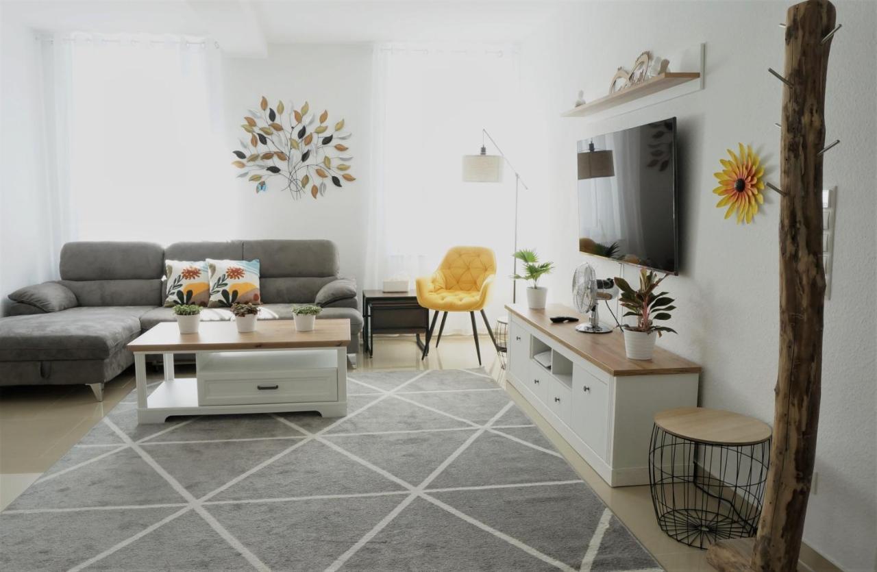 Mein Apartment Flowers Mit Kamin, Bis 10 Personen Frankenthal  Exterior photo
