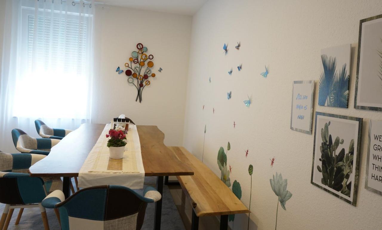 Mein Apartment Flowers Mit Kamin, Bis 10 Personen Frankenthal  Exterior photo